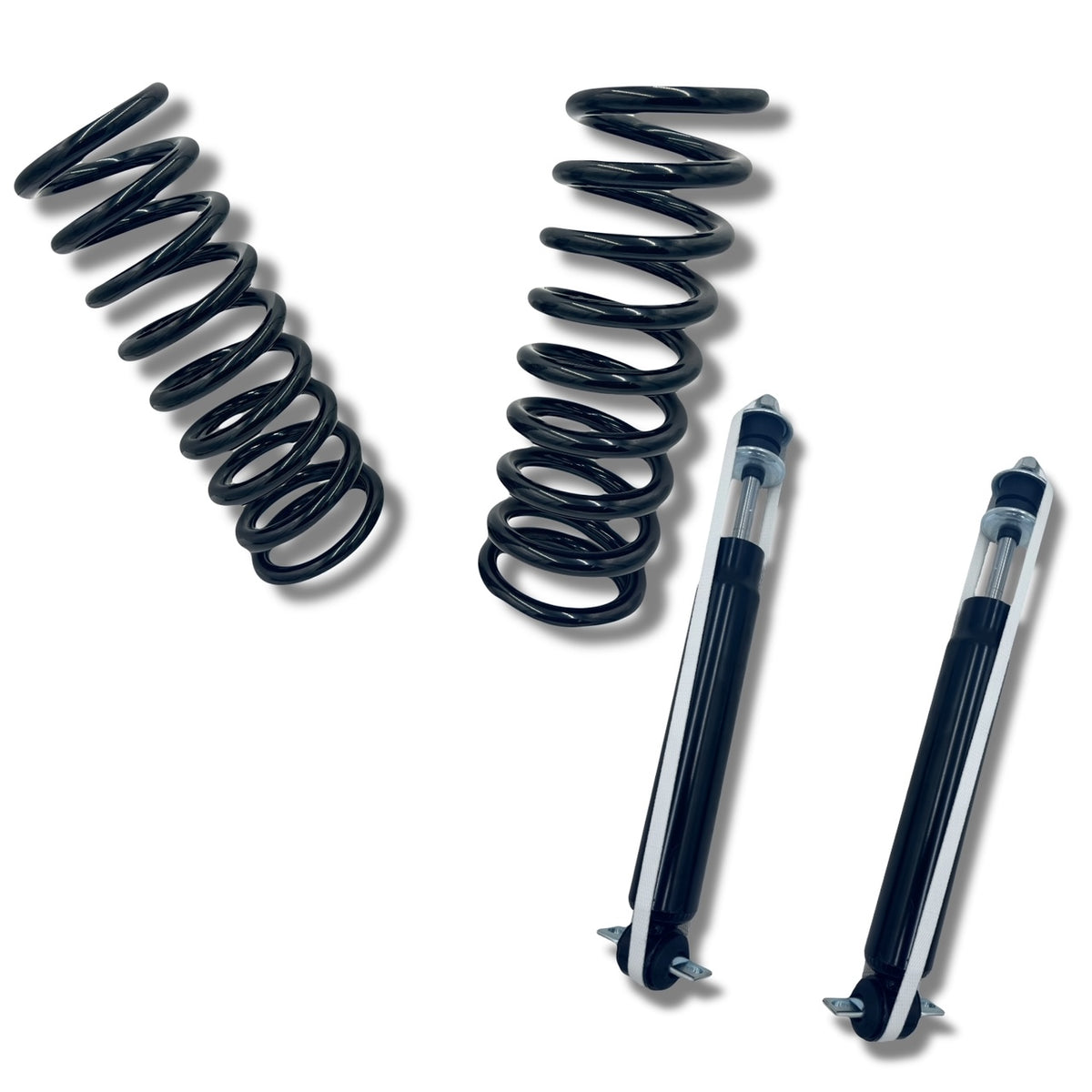 1955-57 Chevrolet Bel Air Front Coil Springs And Shocks