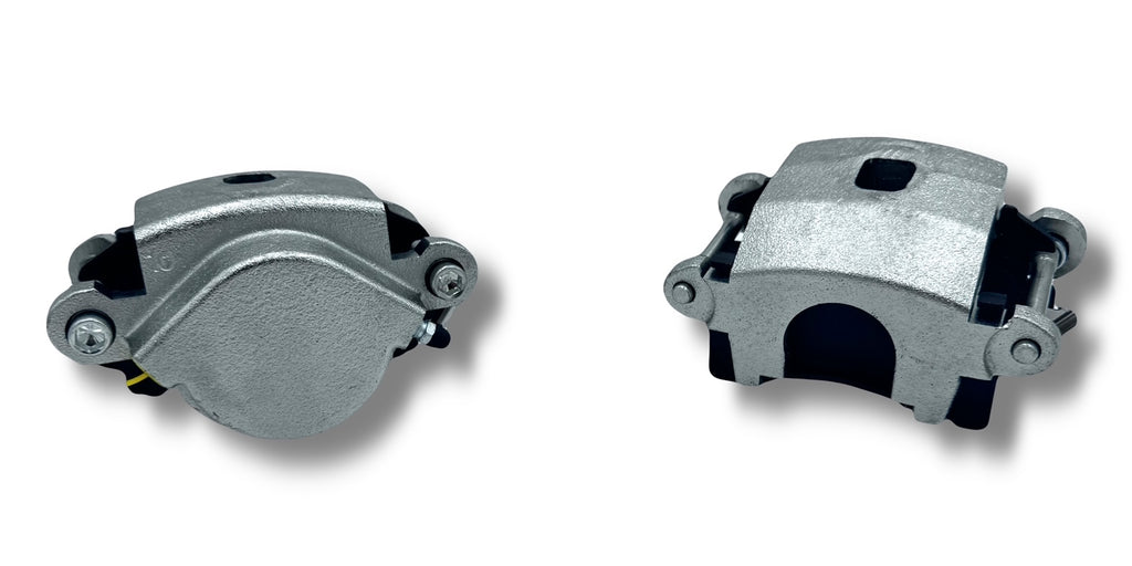 Mustang II 2 Front Disc Brake Conversion Kit with 11" Drilled/Slotted Rotors Stainless Steel Brake Lines - SAE-Speed