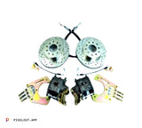 Gm 10/12 Bolt Rear Disc Brake Conversion Kit