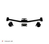 Tubular Transmission Crossmember Auto or Manual