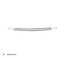 Load image into Gallery viewer, 1964-72 CHEVY CHEVELLE FRONT EMERGENCY BRAKE CABLE SLEEVE 28" - SAE-Speed
