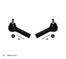 Load image into Gallery viewer, 2 Outer 4.5" Extended Tie Rod Ends Mustang II 2 Manual Or Power Steering Rack - SAE-Speed