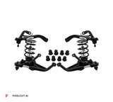 1958-64 Chevy Impala Tubular Control Arm & Coil Over Suspension Kit