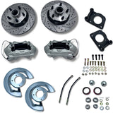 1964 1965 1966 1967 1968 1969 Ford Mustang V-8 Front Disc Brake Conversion Kit W/ Dust Shields