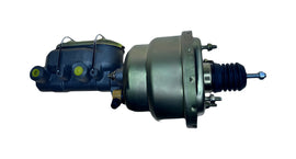 Dual 8 Inch Master Cylinder and Brake Booster Kit (Stock or Chrome Finish) - SAE-Speed
