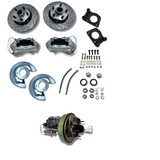 1967-1969 Ford Mustang V8 Front Disc Brake Conversion Kit w/ Master/Booster/PV2