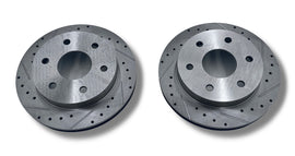 1963-1987 Chevrolet C10 Rear Disc Brake Conversion 6 Lug NO E-brake - SAE-Speed