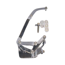 Chrome A/C Bracket High Mount - SAE-Speed