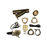 Electric Exhaust Cutout Kit with Toggle Switch or Remote