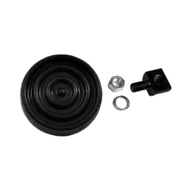 Round Rubber Brake Pedal Pad W/ Mount - SAE-Speed