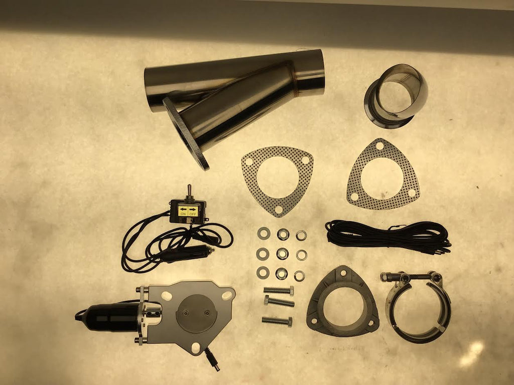 Electric Exhaust Cutout Kit - SAE-Speed