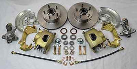 GM Camaro Chevelle Nova Front Disc Brake Kit Stock Spindle A F X Body - SAE-Speed