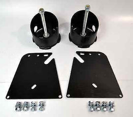 58-64 Chevy Impala Front Airbags and Airbag Brackets Bolt On - SAE-Speed