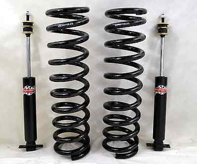 64-67 Chevrolet "A" Body Front Coil Springs Shocks Package - SAE-Speed