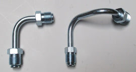 Steel Hard Brake Lines Zinc Finish Use For GM Proportioning Valve Master Cylinder - SAE-Speed