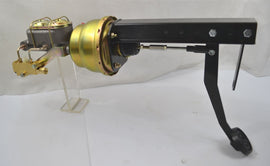 Universal Power Brake Pedal Firewall Mount Booster Master Proportioning Valve Disc/Drum - SAE-Speed