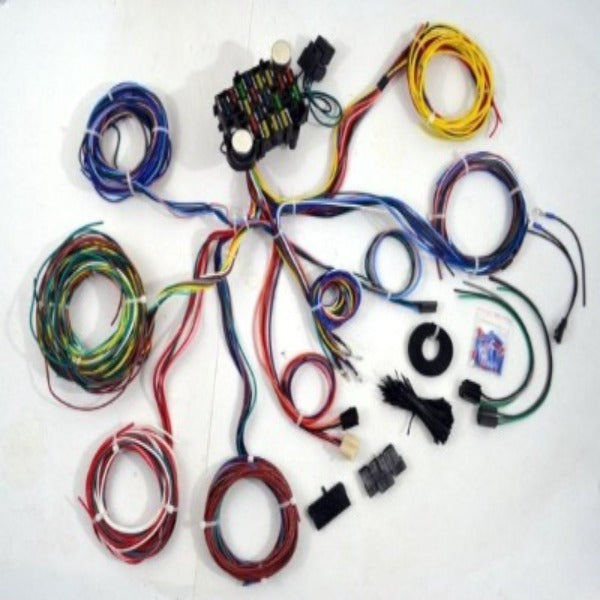 22 Circuit Universal wiring Harness - SAE-Speed