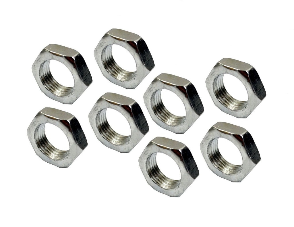 Steel Jam Nut 3/4-16 Right Hand Thread RH Bag Of Qty. 8 For Rod Ends Heim Joints - SAE-Speed
