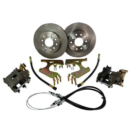 1955-70 Chevy Bel Air Impala 10-12 Bolt Brake Kit W/E-brake - SAE-Speed