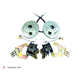Gm 10/12 Bolt Rear Disc Brake Conversion Kit z - SAE-Speed