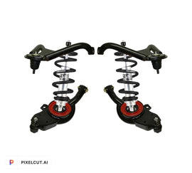 1965-70 Chevy Impala Tubular Control Arm & Coil Over Suspension Kit, - SAE-Speed