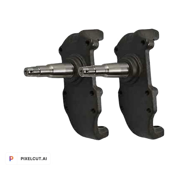 1955-57 Chevy 2 Drop Spindles, Aftermarket Disc Brake Conversion