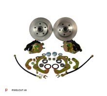 Load image into Gallery viewer, 1958-1964 Chevrolet Full Size Impala Biscayne Disc Brake Conversion Kit - SAE-Speed