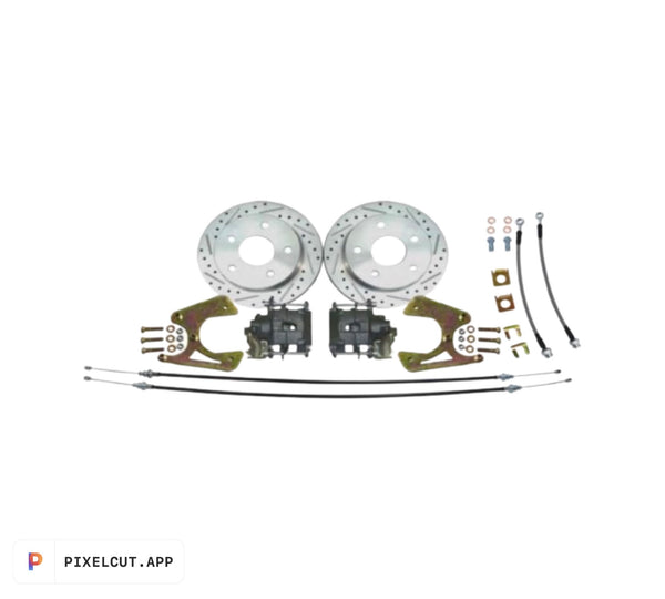19631972 Chevrolet C10 Rear Disc Brake Conversion 6X5.5 Bolt Pattern