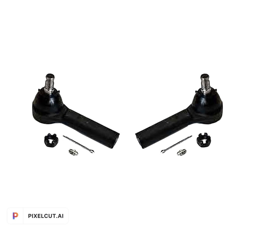 2 Outer 4.5" Extended Tie Rod Ends Mustang II 2 Manual Or Power Steering Rack - SAE-Speed