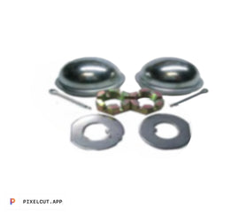 Dust Cap & Spindle Nut Kit - SAE-Speed